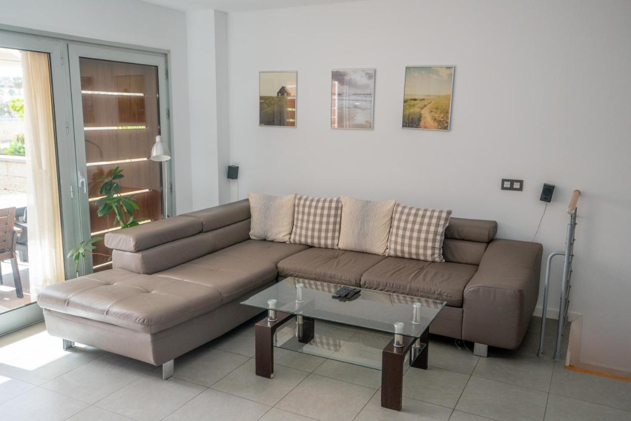 Modern Sea View Duplex With Parking Daire El Médano Dış mekan fotoğraf