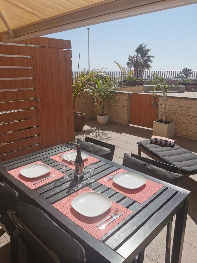 Modern Sea View Duplex With Parking Daire El Médano Dış mekan fotoğraf